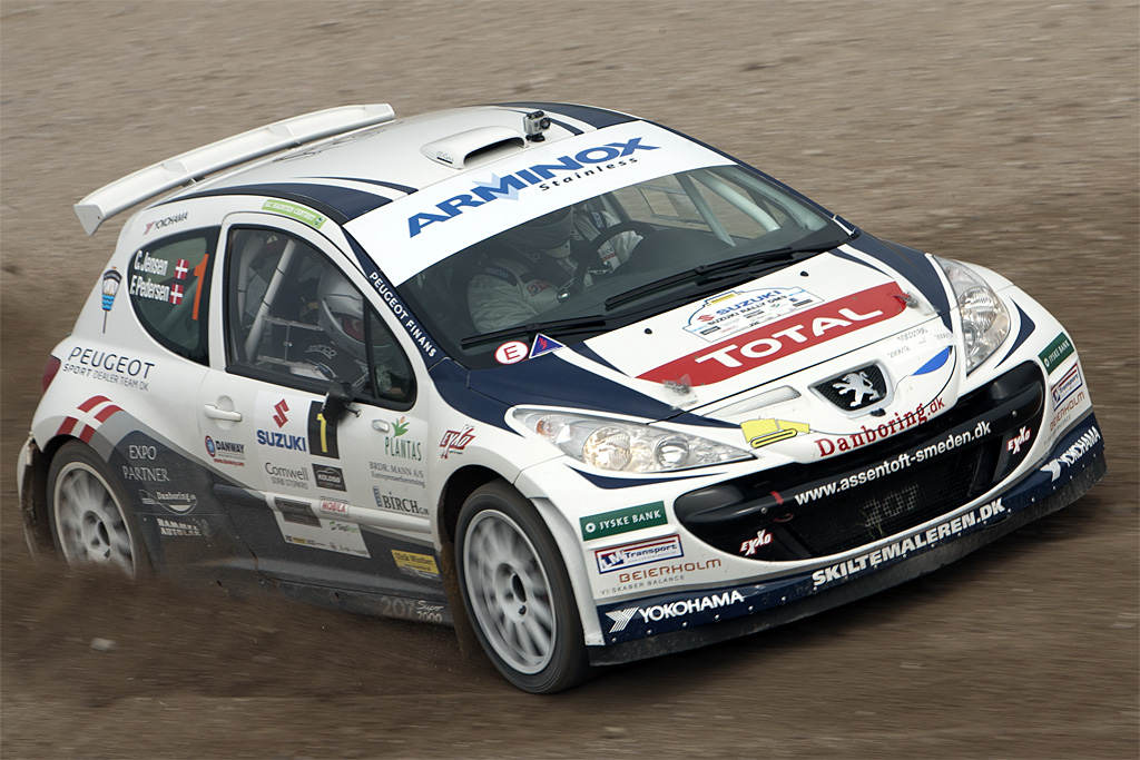 Christian Jensen og Freddy Pedersen vandt Suzuki Rally med under tre sekunders forspring til Brian Madsen og Henrik Vestergaard
(Foto: Johnny Pedersen)